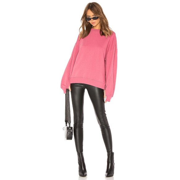 ALLSAINTS Cora Leggings Black Faux Leather - Picture 4 of 4